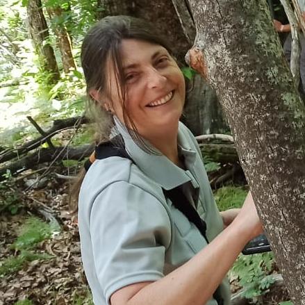 Sandrine Descaves, technicienne forêt au Parc National des Cévennes